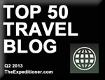 top 50 travel blog