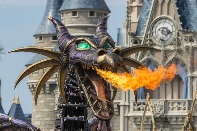 Disney Festival of Fantasy Parade: Maleficent from "Sleeping Beauty"