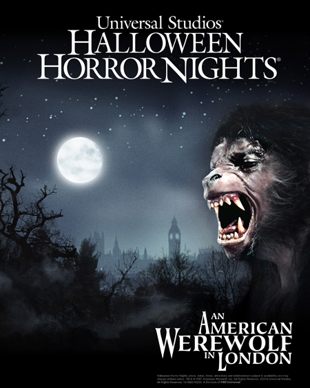 Universal Studios Hollywood American Werewolf Halloween Horror Nights
