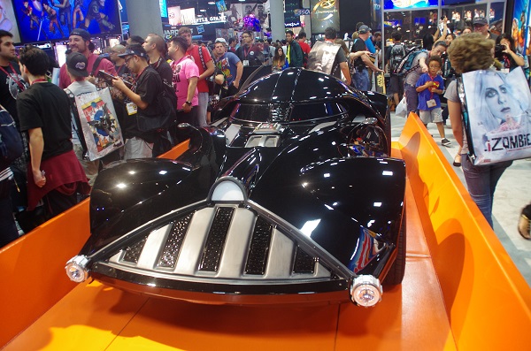 Life-Size Darth Vader Hot Wheels Car at San Diego Comic-Con