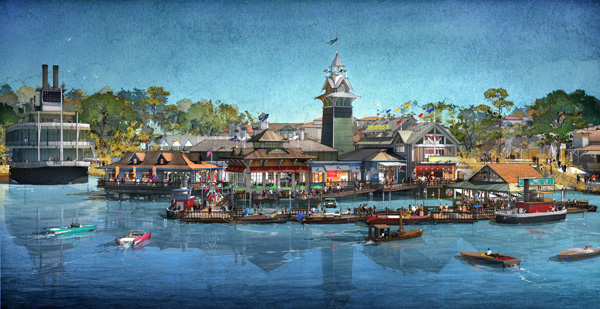 Schussler Creative Restaurant, The BOATHOUSE: Great Food, Waterfront Dining, Dream Boats, to Open in Disney Springs at Walt Disney World Resort in 2015