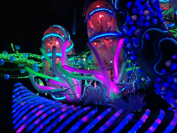 Under the Sea Float in HKDL Paint the Night Parade