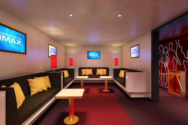 Carnival Vista Multiplex Theater Lounge