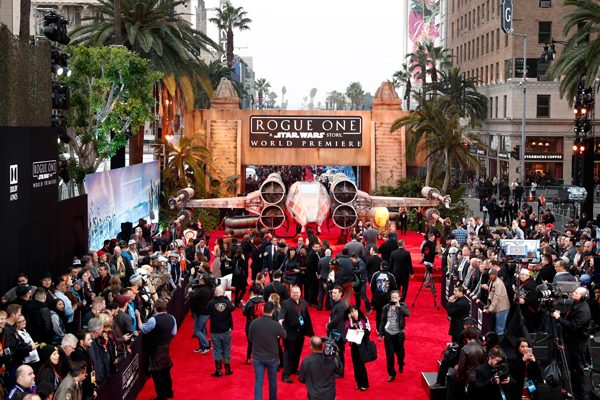 The World Premiere Of "Rogue One: A Star Wars Story"