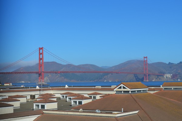 Golden Gate Bridge from Walt Disney Family Museum