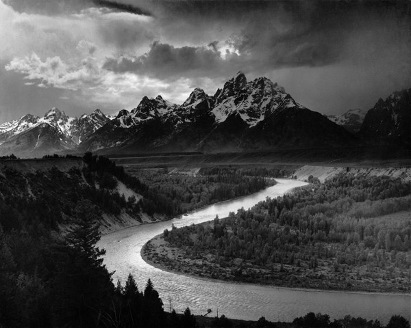 Ansel Adams The Tetons and the Snake River