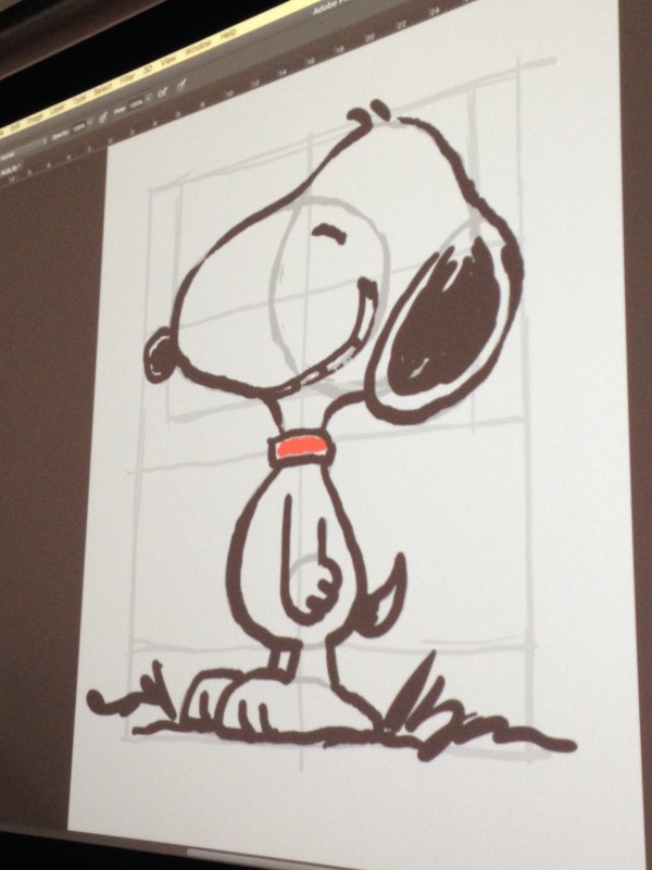 Drawing Snoopy - Final Step